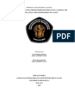 Proposal Ke PT. Krakatau Steel