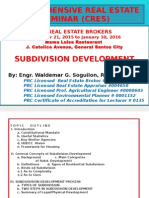 Subdivision Development Dec11 (Powerpoint)