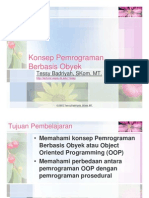 1Konsep Pemrograman Berbasis Obyek