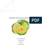 The Efficacy of The Garcinia Cambogia Extract