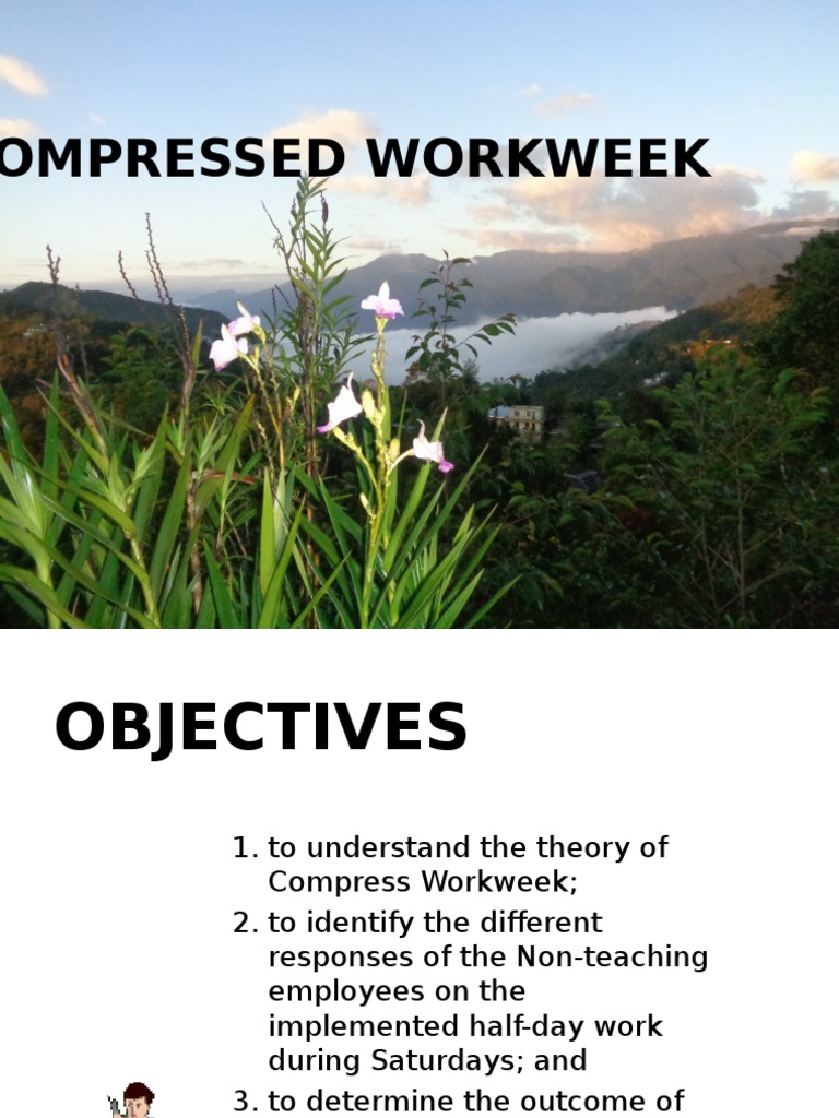 Compressed Work Week1 | PDF | Workweek And Weekend | Working Time