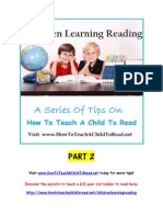 How To Teach A Child To Read - Children Learning Reading Part 2