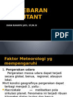 Penyebaran Pollutant