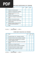 Download Form Audit Kepatuhan Cuci Tangan by Aham Kautsar SN293208637 doc pdf