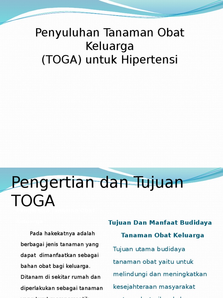 Penyuluhan Toga Fix