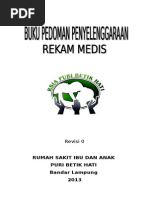 Download Buku Pedoman Penyelenggaraan Rekam Medis Oke Lho by Mahabbah Abdullah SN293213206 doc pdf