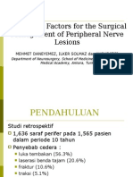 Prognostic Factors of Peripheral Nerve Lesions