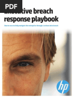 HP - Executive Breach Incident Response Playbook PDF