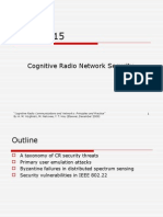 Cognitive Radio Network Security