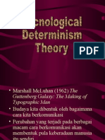Technological Determinism Theory