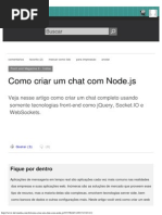 Como Criar Um Chat Com Node.js