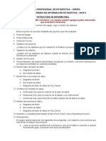 Estructura de Informe Final Tsie 2015-II