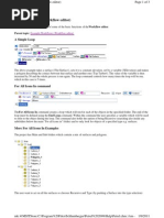 Basic Operations (Workflow Editor)