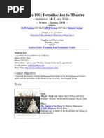 Introducere in Teatru
