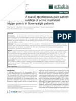 Reproduction of Overall Spontaneous Pain Pattern by Manual Stimulation of Active Myofascial Trigger Points in Fibromyalgia Patients