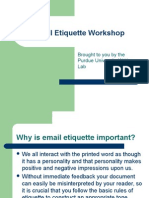 Email Etiquette Essentials