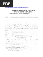 Download Contoh Surat Visum Et Repertum by Jo SN293231259 doc pdf