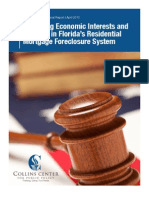 A Collins Center Special Report - Balancing Economic Interests and Fairness in Florida's Residential Mortgage Foreclosure System - April 2010