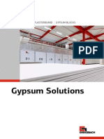 Gypsum Solutions 2014