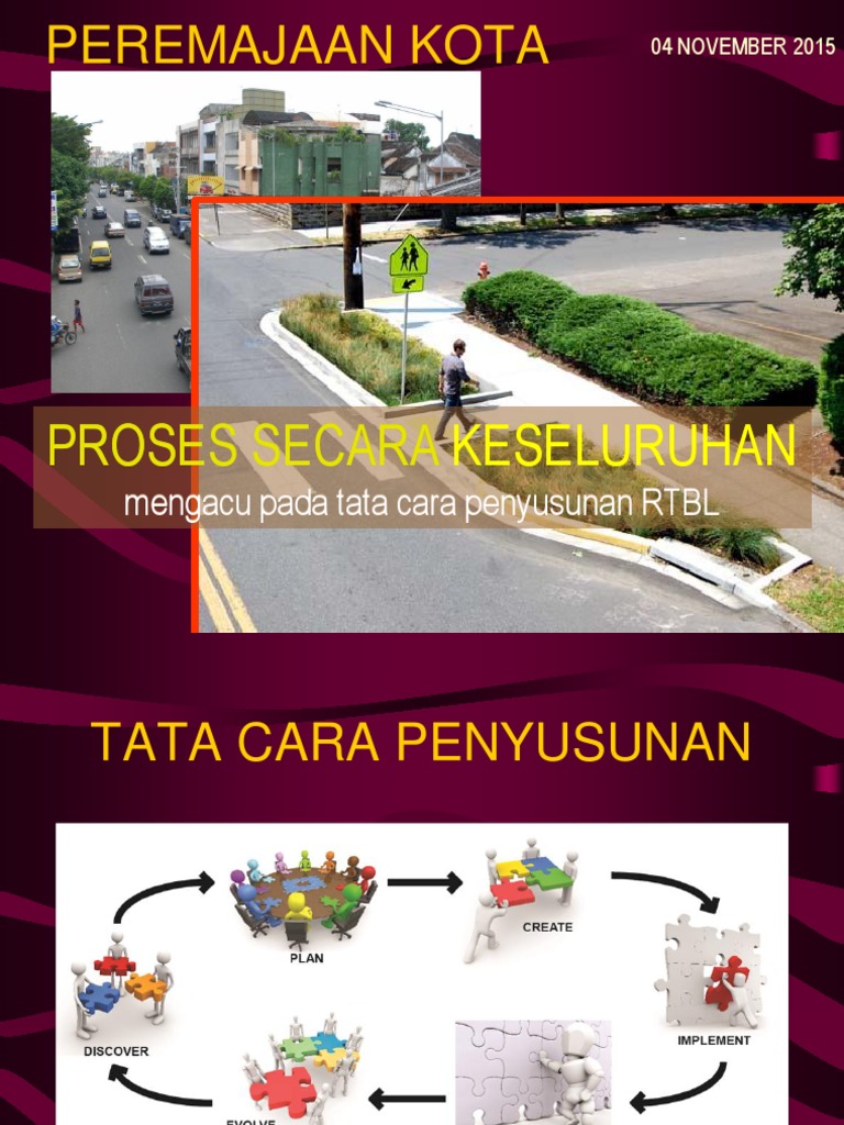 Tata Cara Penyusunan RTBL Kota | PDF | Sains & Matematika