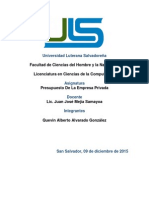 Capitulo 1 Generalidades Sobre El Presupuesto Empresarial