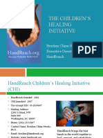 The Children'S Healing Initiative: Brecken Chinn Swartz, Ph.D. Executive Director Handreach