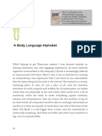 A Body Language Alphabet