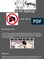 Intervention For Fighting
