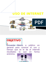 Encuesta Uso de Internet