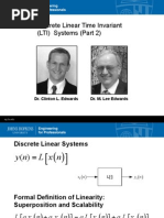 Module 2B Linear Systems