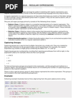 Java Regular Expressions