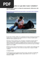 Como Posso Saber Se o Que Sinto é Amor
