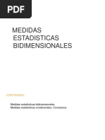 Estadística Bidimensional Marginal Condicional