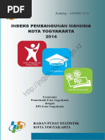 Download Indeks Pembangunan Manusia Kota Yogyakarta 2014 by ray SN293283213 doc pdf