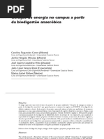 Geração de Energia No Campus a Partir Da Biodigestão Anaeróbica