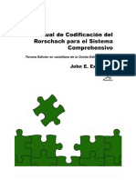 Manual de Codificación Del Rorschach El Sistema Comprehensivo - John Exner JR