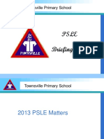 PSLE Format For English