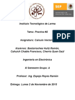 Practica 2 Calculo Vectorial