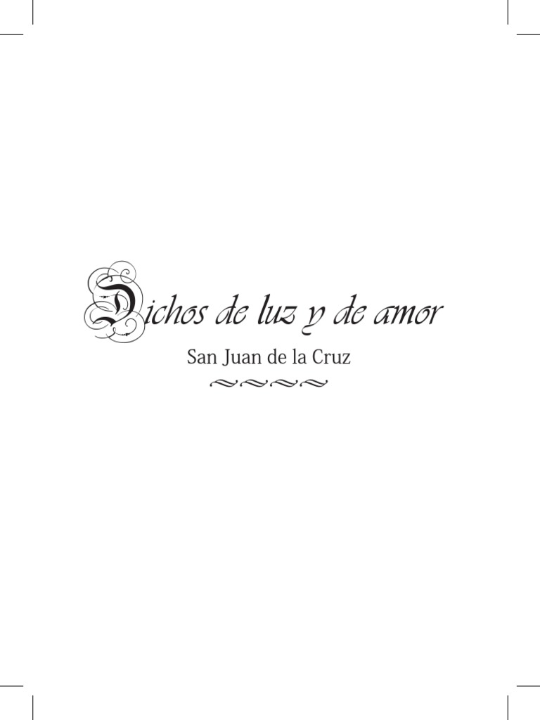 Dichos de Luz y de Amor PDF | PDF | Amor | Oración, image size:768x1024