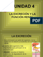 La Excrecion y La Funcion Renal