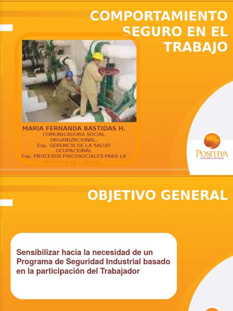 Comportamiento Seguro en el Trabajo | PDF | Comportamiento | La seguridad