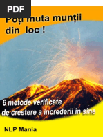 Poti Muta Muntii Din Loc - 6 Metode verificate de crestere a increderii in sine