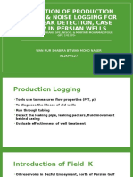 Application of Production and Noise Logging for Well Leak Detection