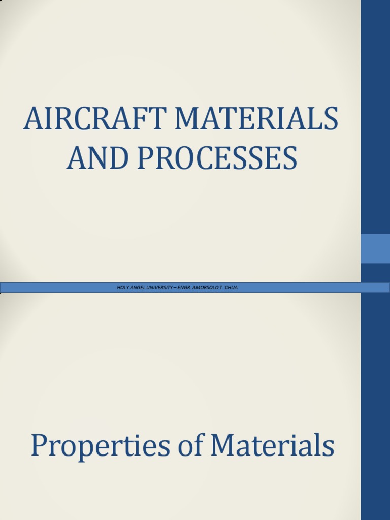 Aircraft Materials | PDF | Heat Treating | Annealing (Metallurgy)