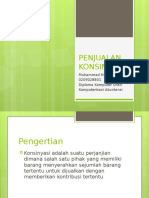 Penjualan Konsinyasi