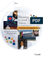 Planning To Work in Yukon, Canada?: Foreign Credentials Referral Office