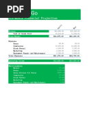 Six-Month Financial Projection