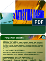 Pengantar Statistika Dasar