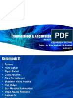 Traumatologi Kegawatdaruratan Medis Modul 1 Kel 11 Neww