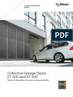 Collective garage doors